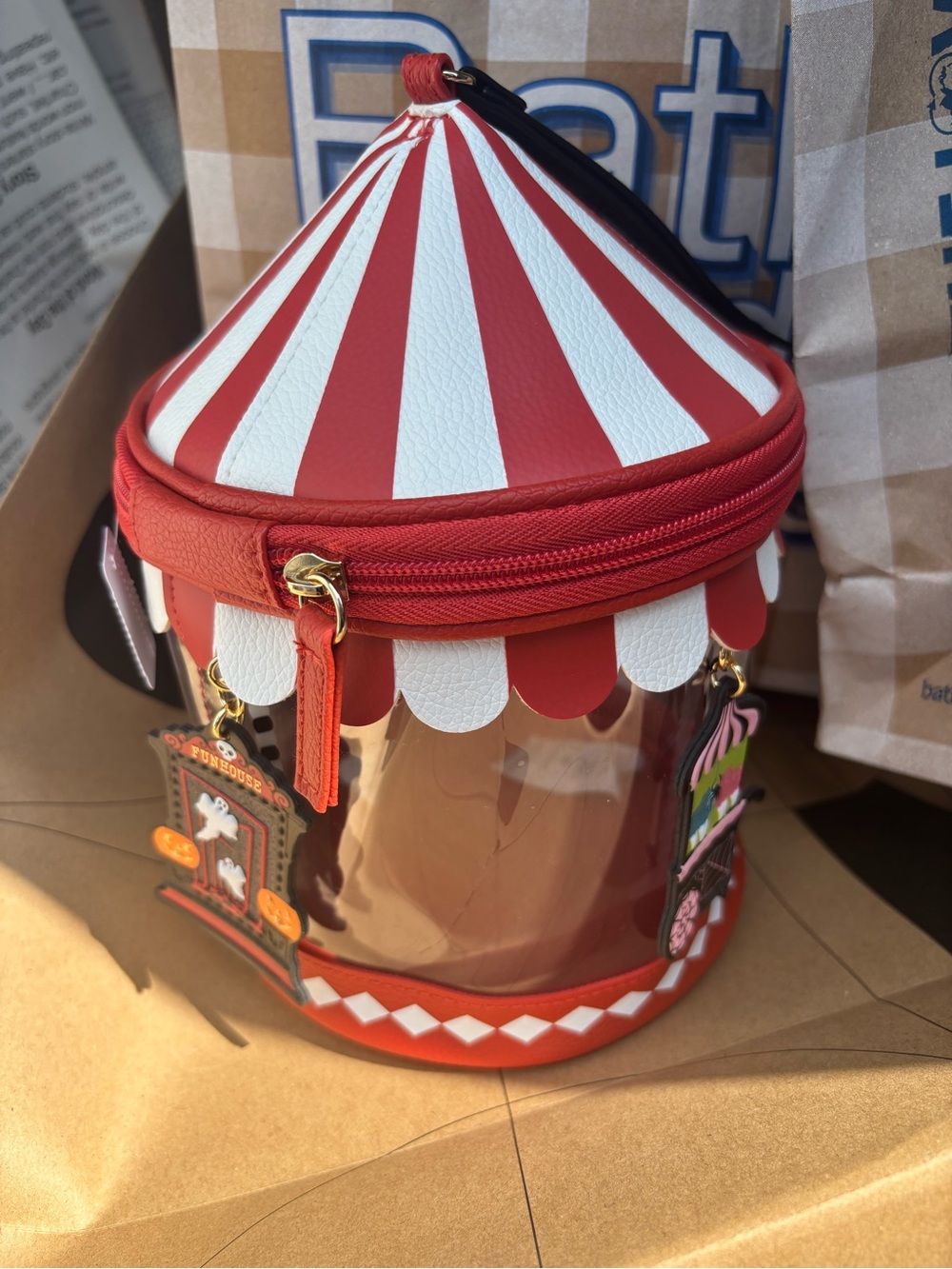 Bath and Body Works Carousel Wristlet Halloween 2026 New IN HAND